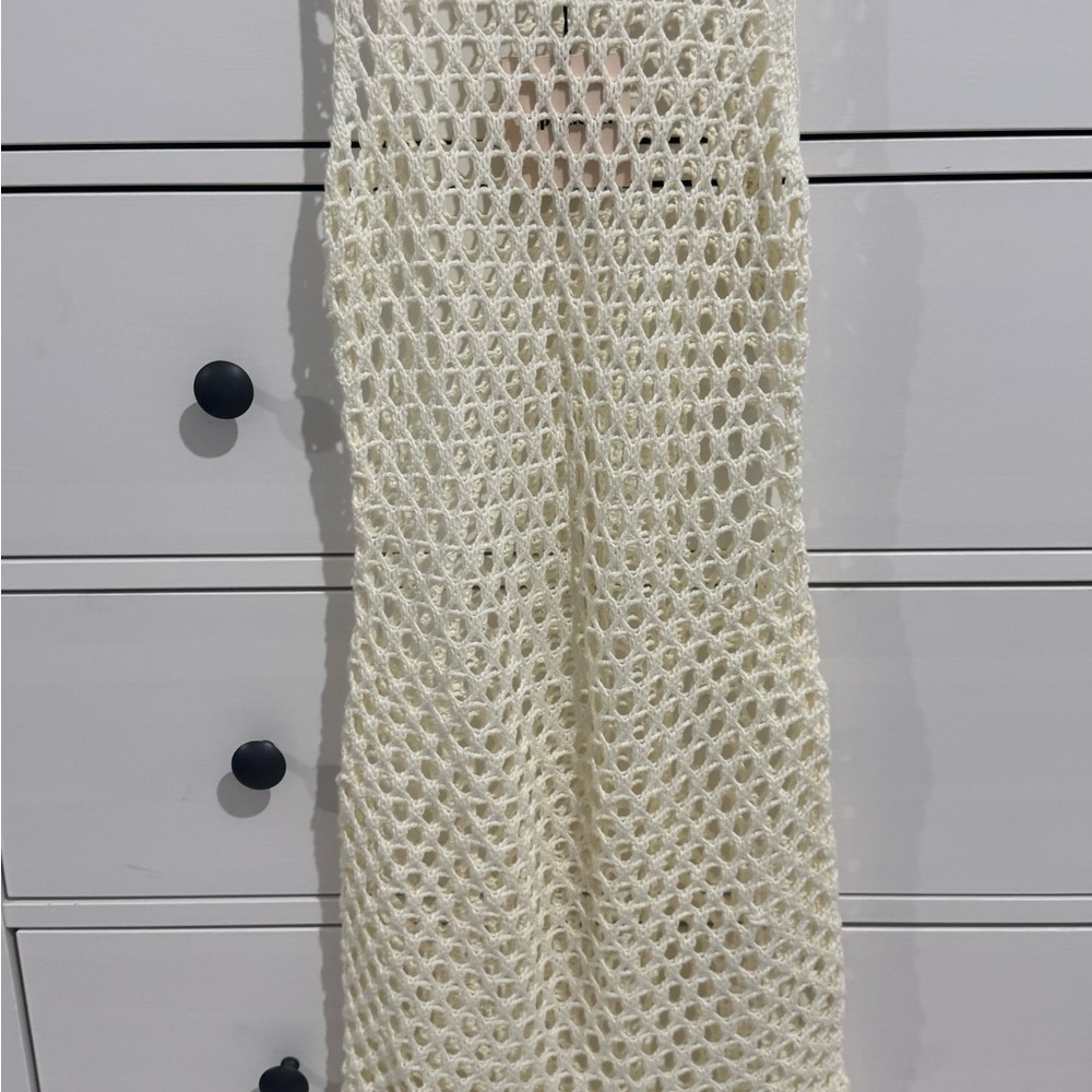 Superdown Ivory Crochet Knit Top - Picture 3 of 3